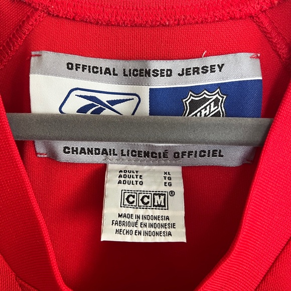 Reebok NHL Calgary Flames Red Hockey Men's Jersey - Picture 2 of 3